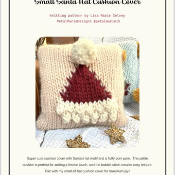 Hats Off To Santa Small Santa Hat Cushion Cover