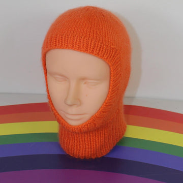 Toddler and Child Simple Aran Balaclava Circular