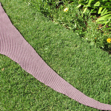 Simple Ridges Shawl