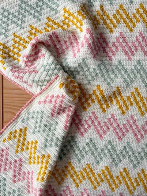 Chevron Tiles Blanket