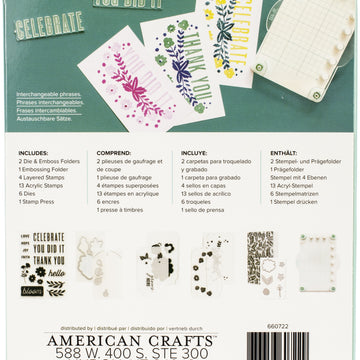 We R Memory Keepers Mini Stamp & Die Value Bundle - 575406