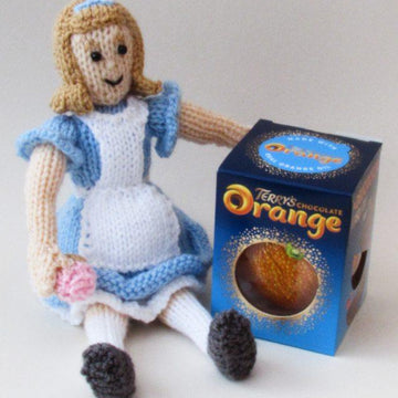 Alice in Wonderland Terrys Chocolate Orange Cosies Part 1 Knitting Pattern