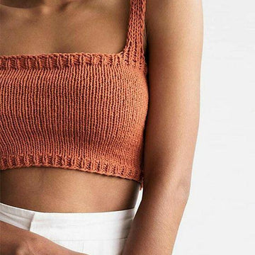 Ribbing Crop top sentro
