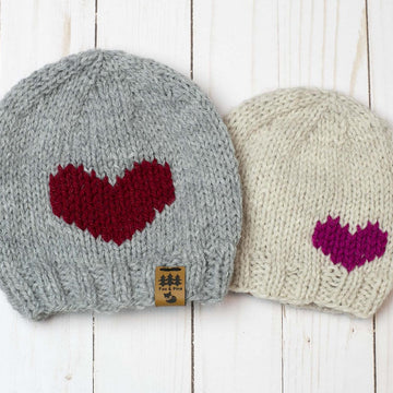Little Heart Beanie Hat