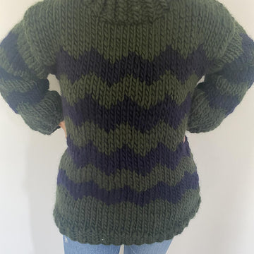 Chunky Chevron Sweater