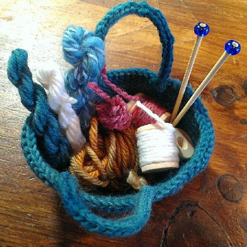 Kirsten' Knitting Bag