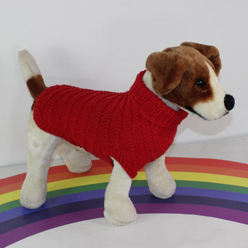 Simple Swirl Dog Coat Circular