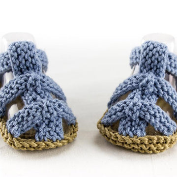 Baby Boys Knit Summer Sandals