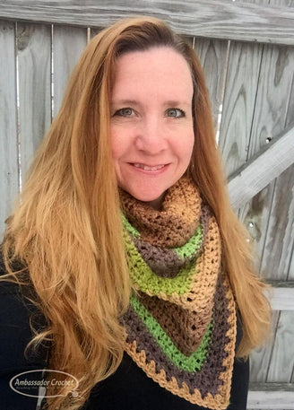 Crossroads Shawl
