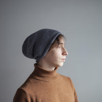 Men`s Slouchy Beanie - Super simple beanie + VIDEO