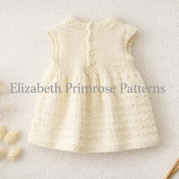 Dewdrop Dresses Knitting Pattern P122 | Dolls Clothes | Elizabeth Primrose Patterns
