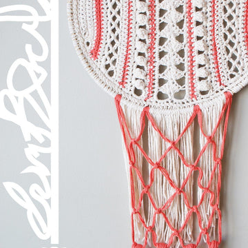 Lacy Stripes Wall Hanging (2015006)