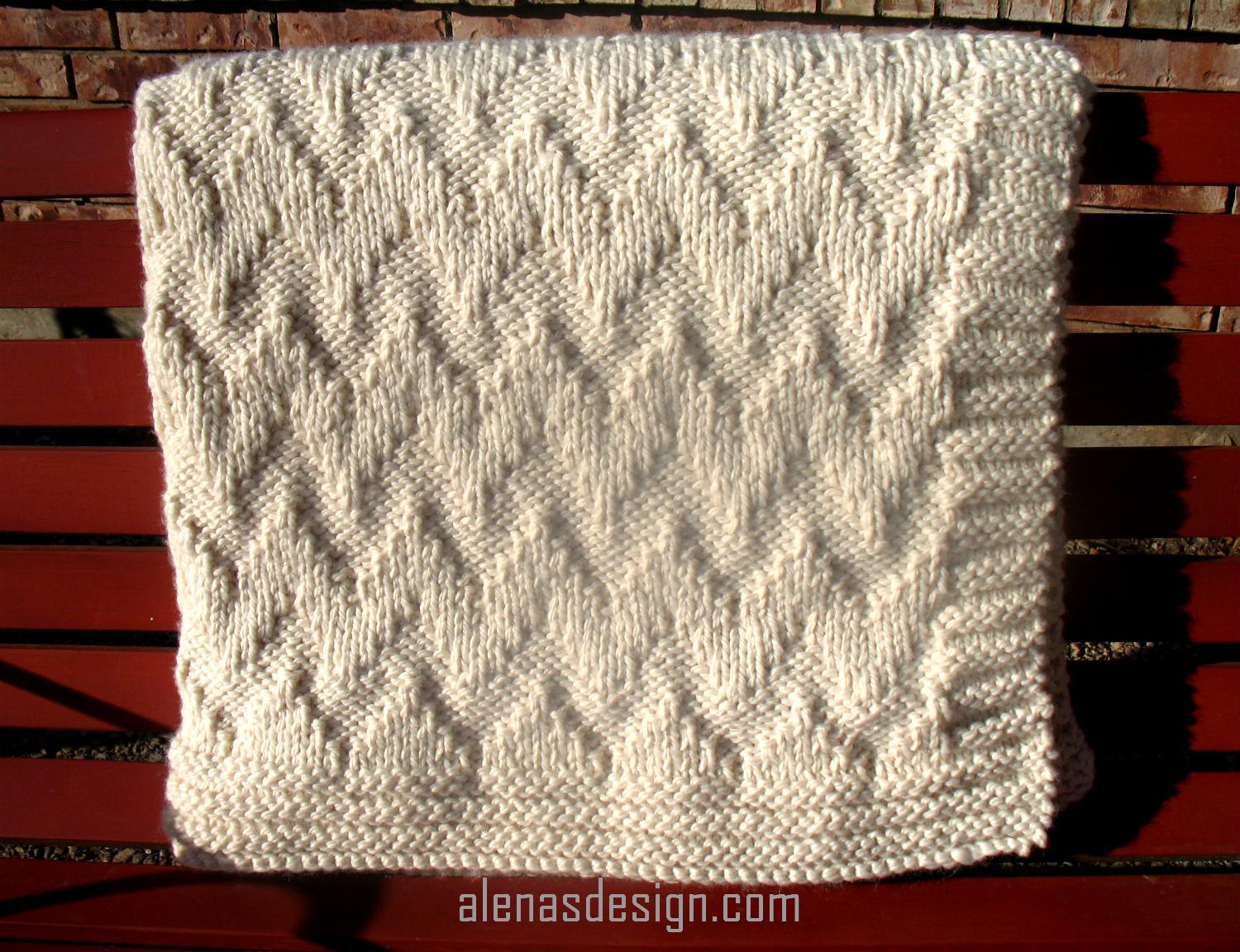 Chevron Afghan