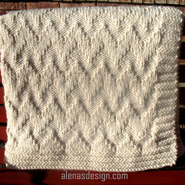 Chevron Afghan