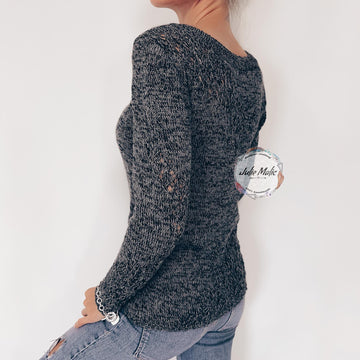 Women’s lace insert jumper
