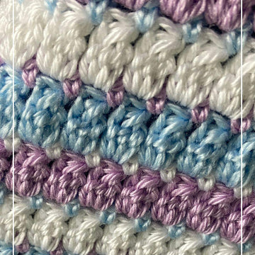 Crochet Blanket Beautiful Stripes