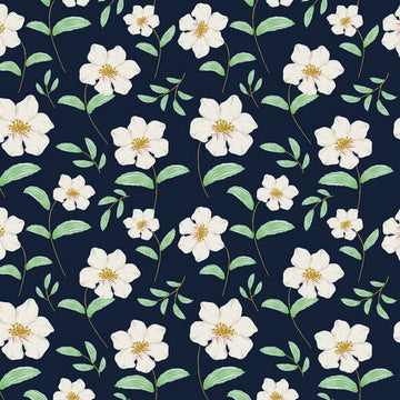 Poppy Fabrics - Lily Flower Jersey