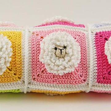 Little Sheep baby blanket