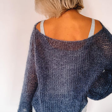 Oversize Mohair Cobweb