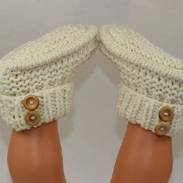 Baby Chunky 2 Button Booties