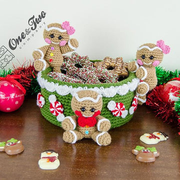 Gingerbread Christmas Basket