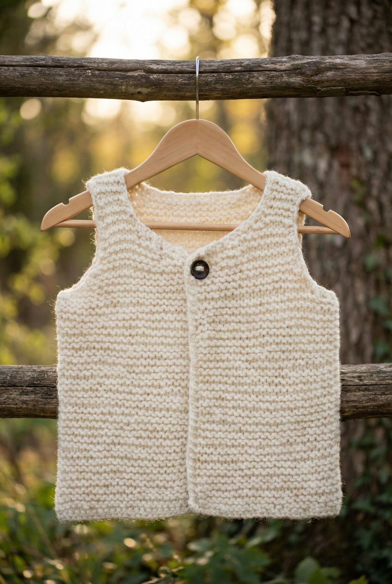 Cosy Chunky Vest "Jurek"
