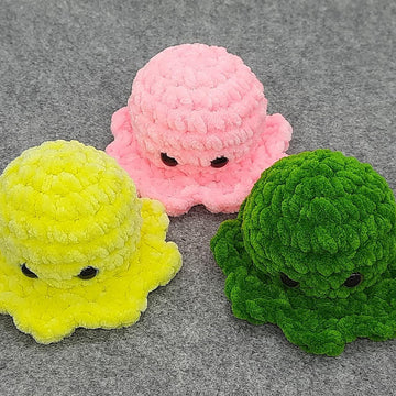 Worry pet octopus