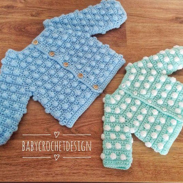 Winter Bobble Cardigan or Hoodie