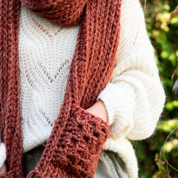 The Comfy Pocket Scarf