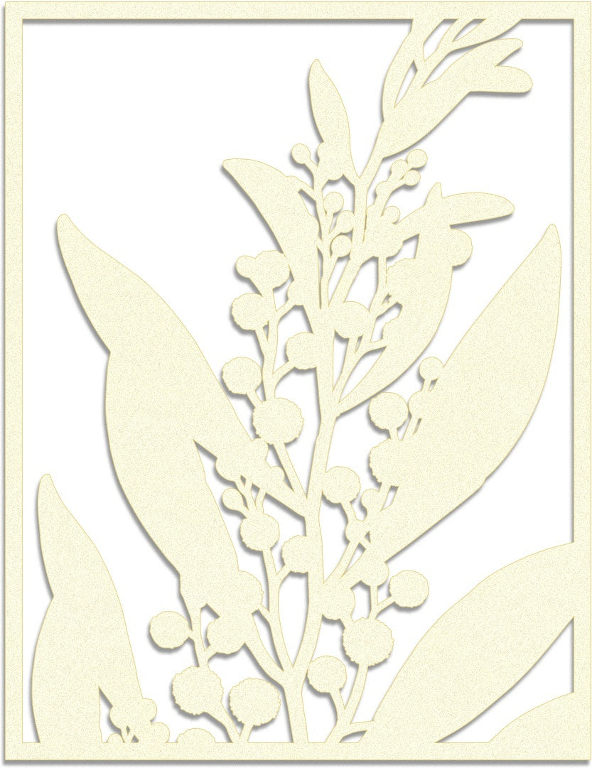Artdeco Creations Sunburnt Country Laser Cut Coasterboard Silhouette - Acacia 4.25"X5.5"