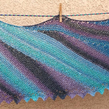 Crescent Sky Shawl