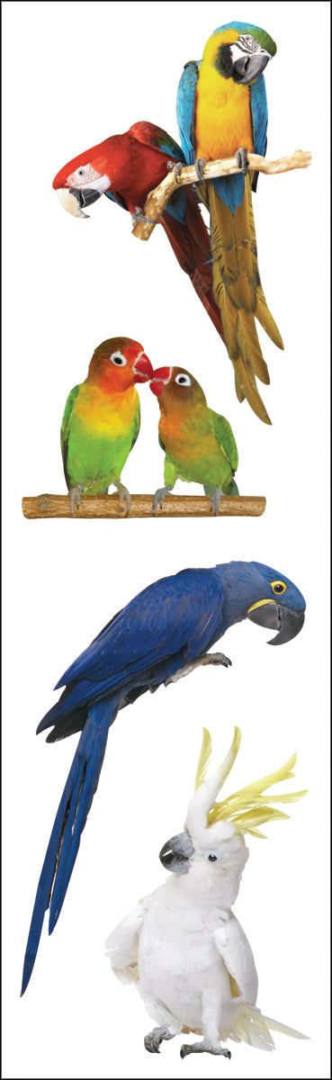 Mrs. Grossman's Stickers - Exotic Birds