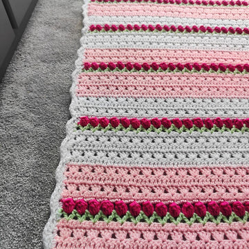Granny's Tulips Blanket