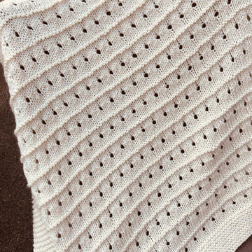 Lace Stripe Blanket