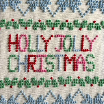 Holly Jolly Christmas Blanket