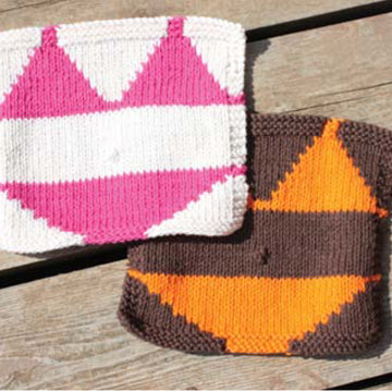 Bikini Dishcloth in Lily Sugar 'n Cream Solids