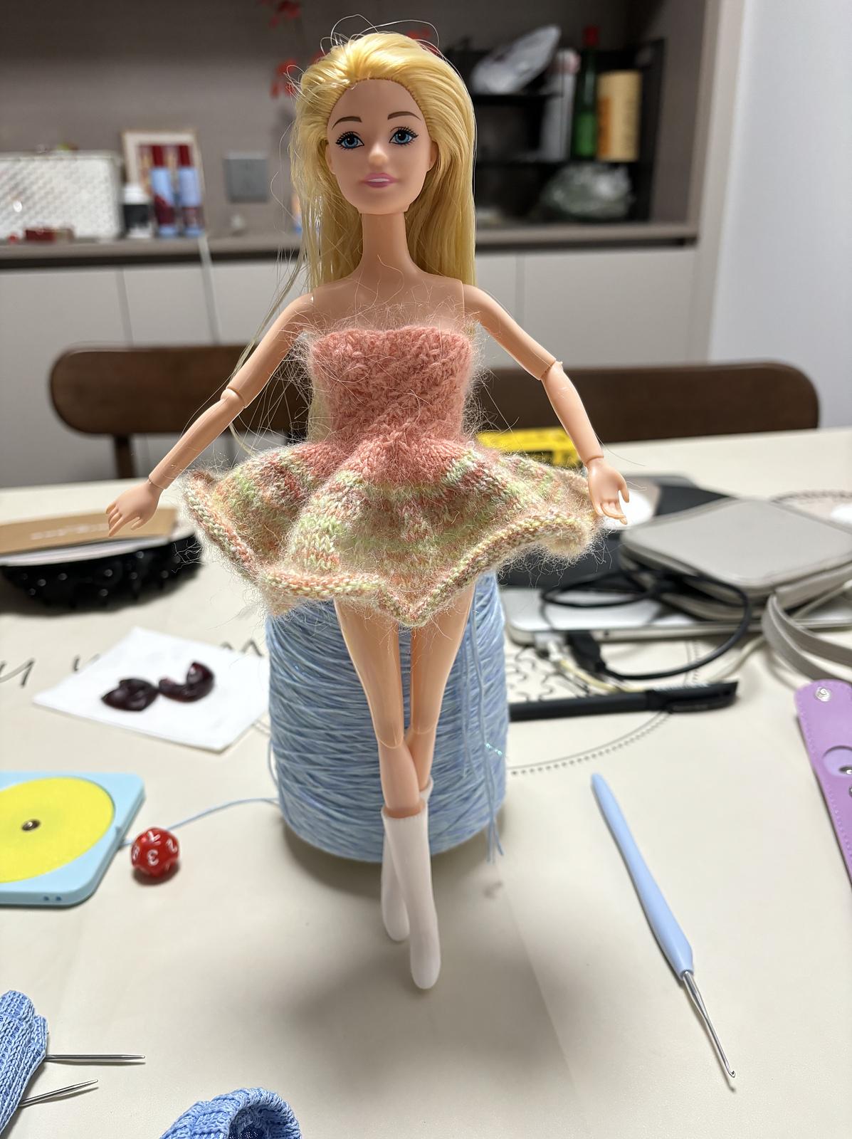 Coral Meadow Ballet Dress