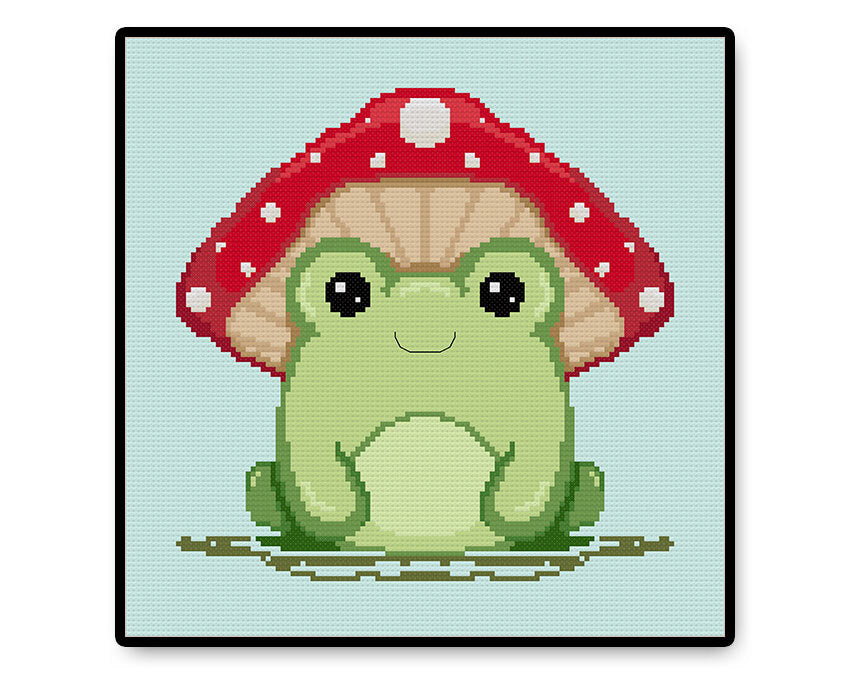 Frog - PDF Cross Stitch Pattern