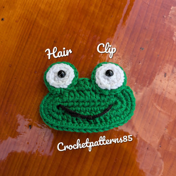 Frog_ hair clip English _us
