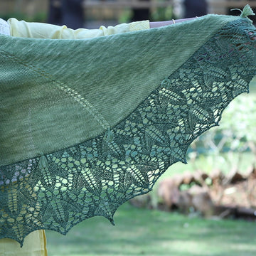 Echoing Green Shawl