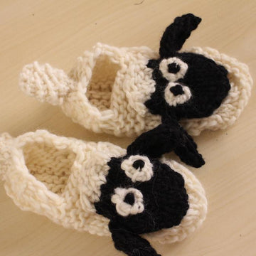 Shaun's Slippers - Seamless Felted Sheep Shoes