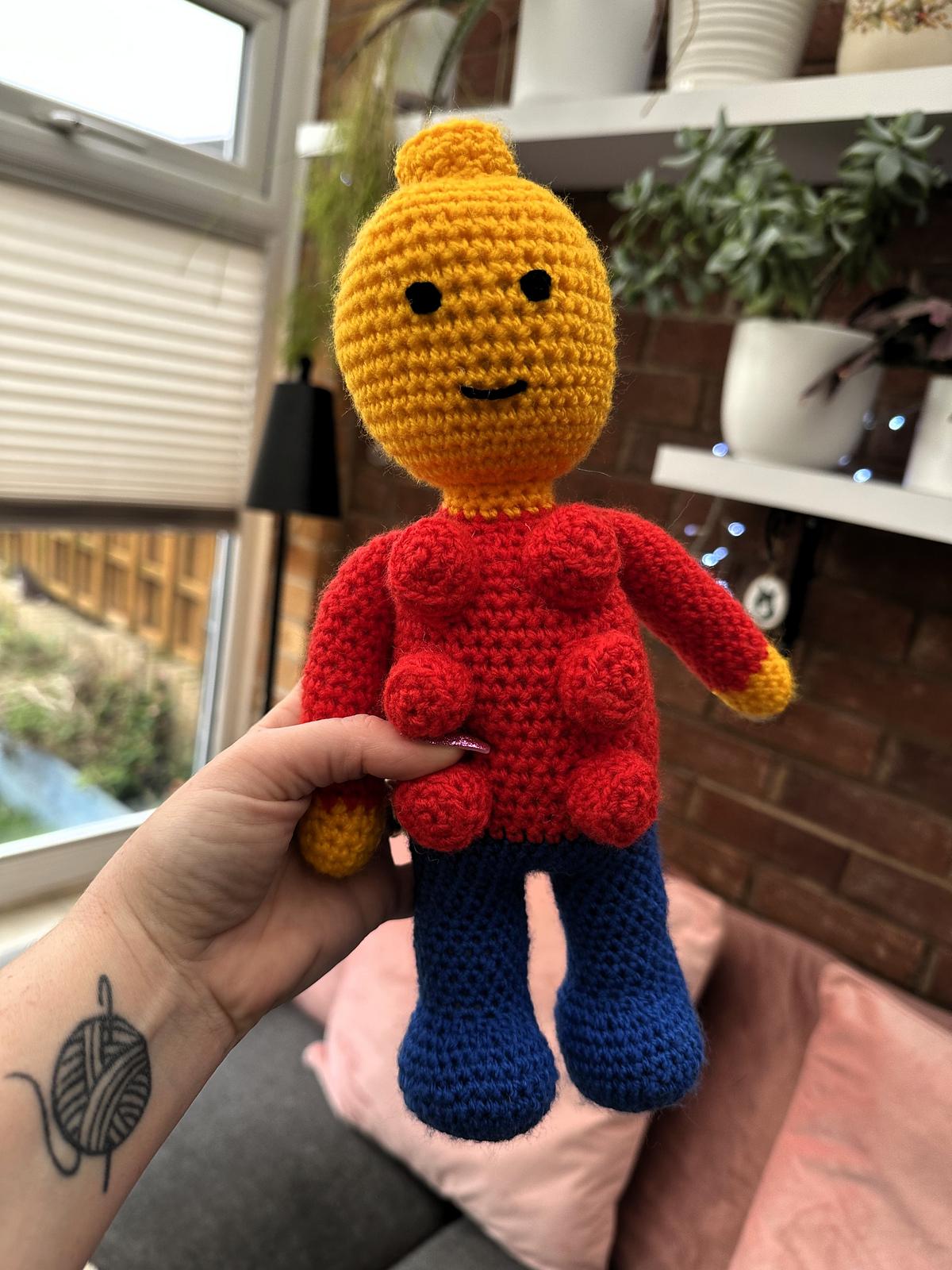 Lego Man Crochet Pattern