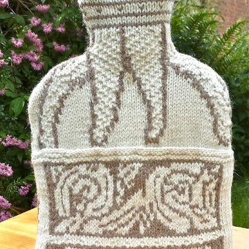 Lewis Chessmen hot water bottle cover