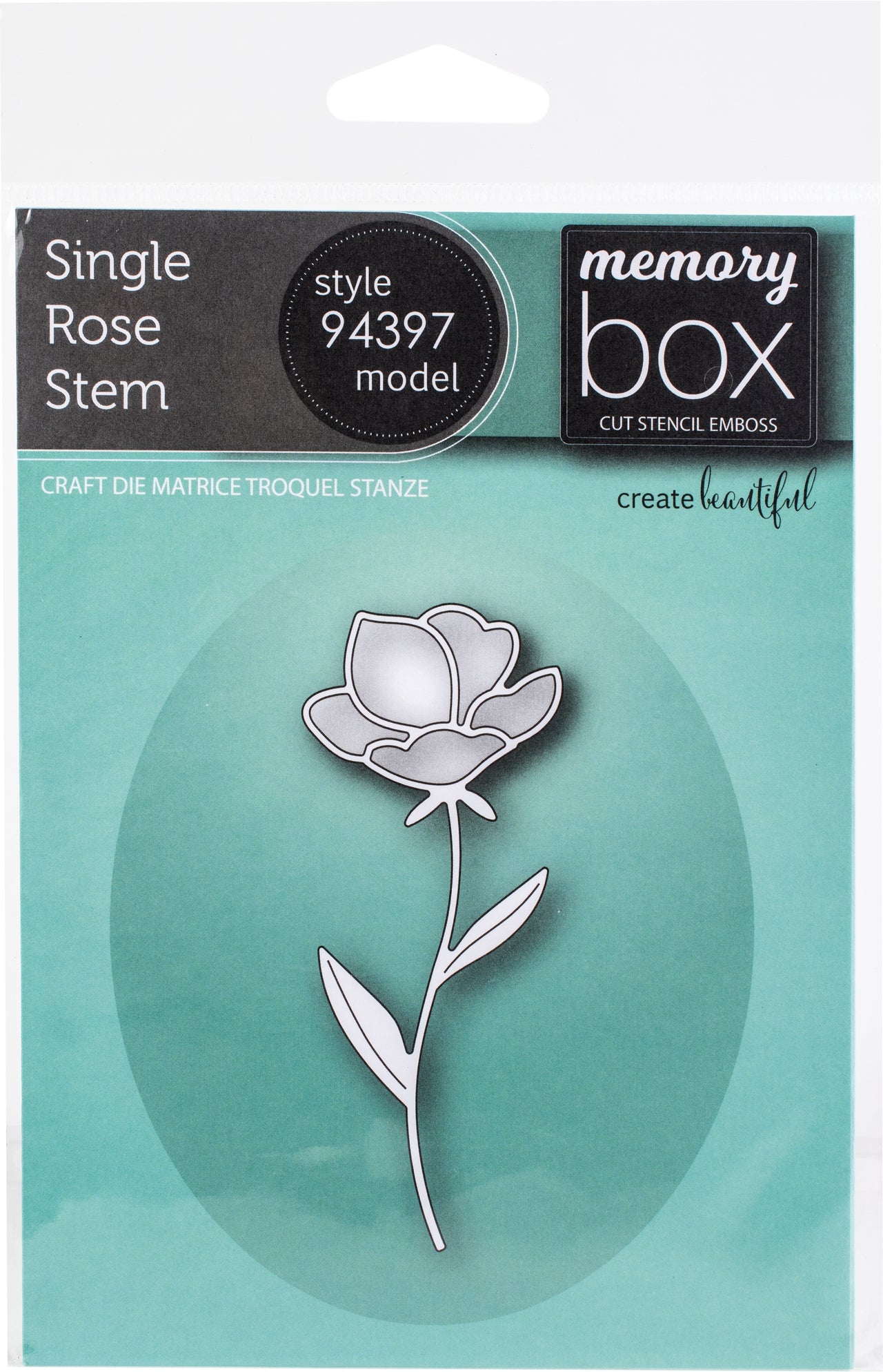 Memory Box Dies - Single Rose Stem