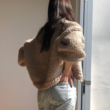 Bulky Cardigan Knitting Pattern