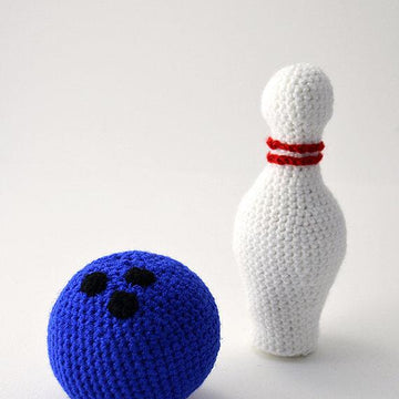 Bowling Ball Crochet Pattern, Bowling Pin Crochet Pattern, Bowling Amigurumi