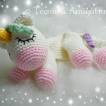 CUDDLY UNICORN crochet pattern