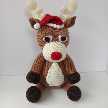 Rudolph the Red nosed Reindeer Crochet Pattern