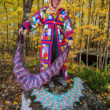 Nadja's Wings Shawl