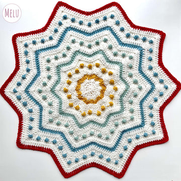 Candy Dot Star Blanket